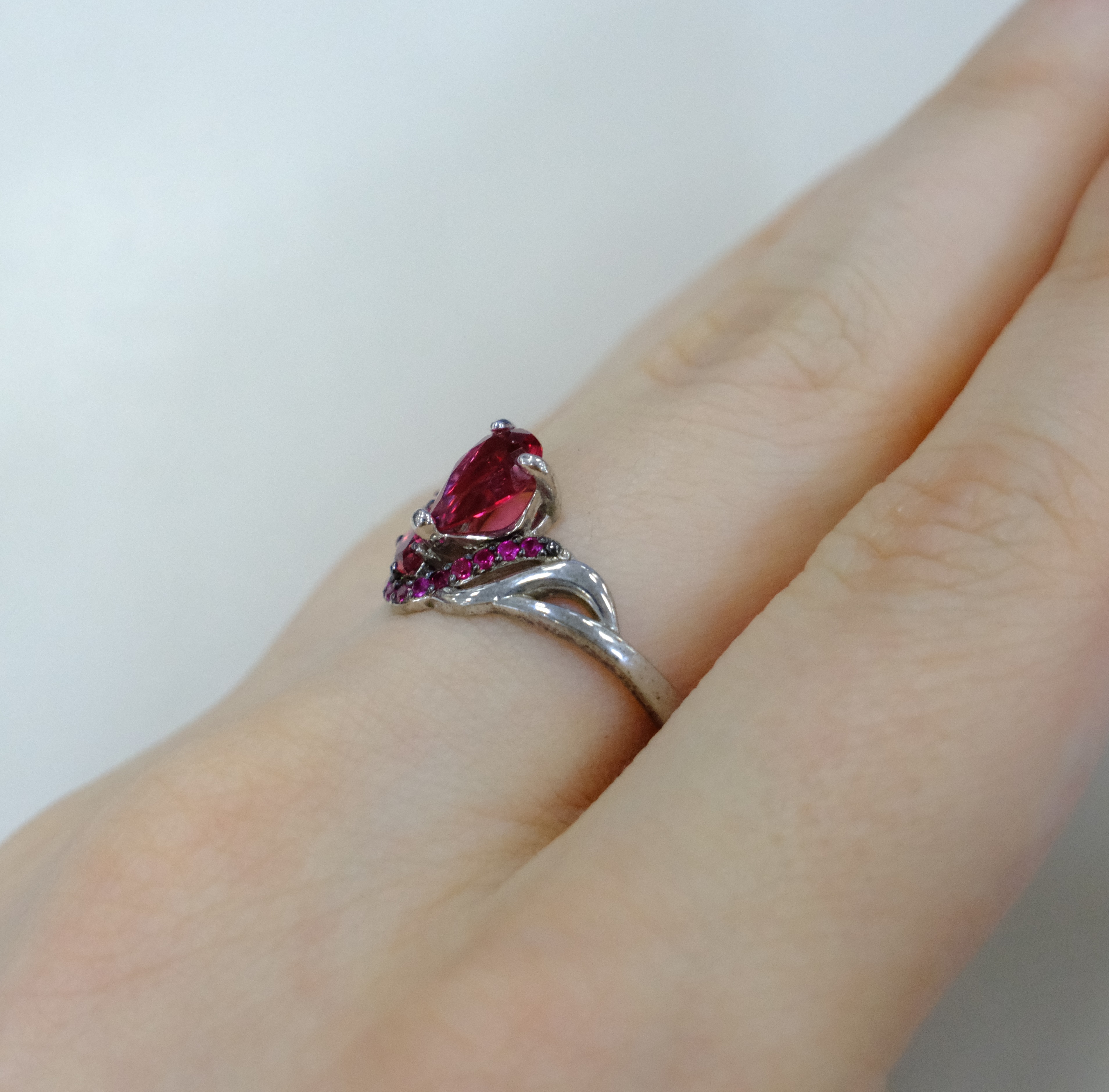 Серебряное кольцо с кварцем